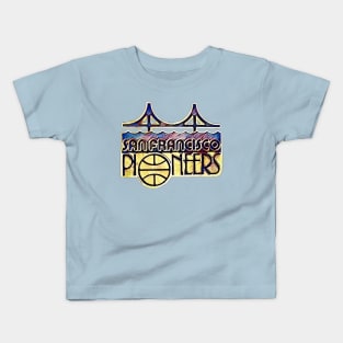 San Francisco Pioneers Basketball Kids T-Shirt